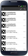 Astor nexo Notificaciones avisos